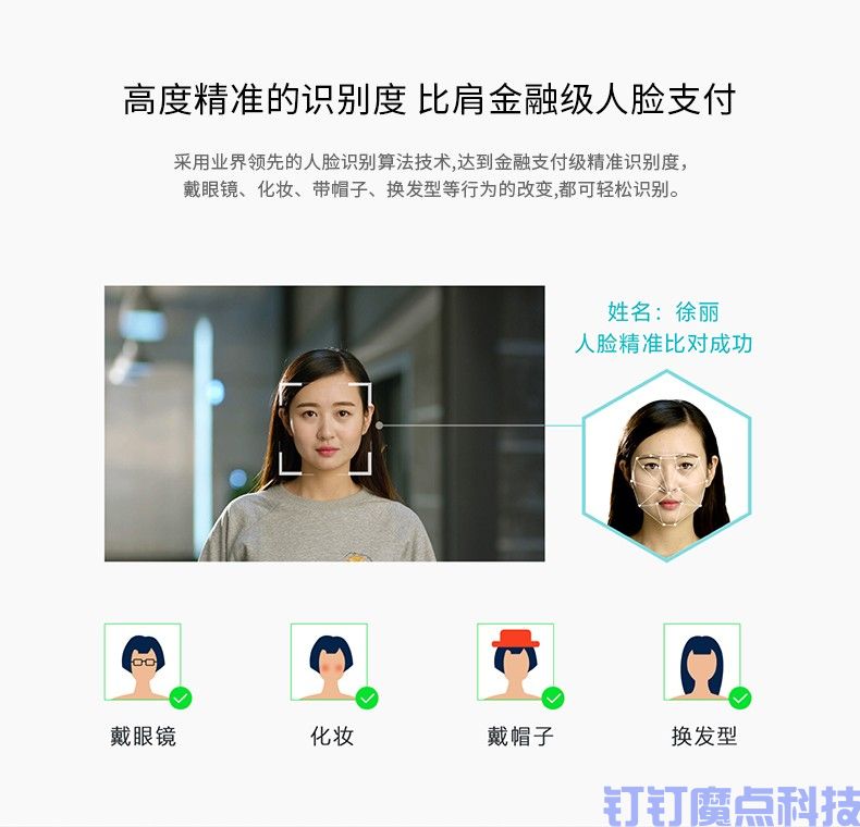 釘釘MS4動態(tài)人臉閘機(圖2)