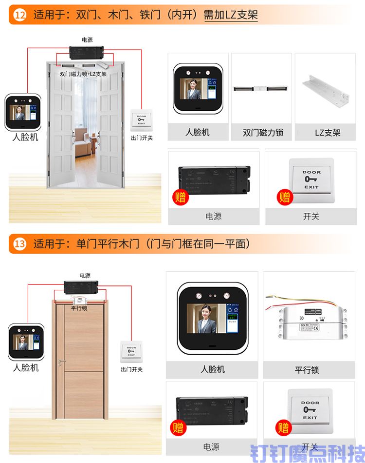 粵控動(dòng)態(tài)人臉門禁機(jī)(圖13)