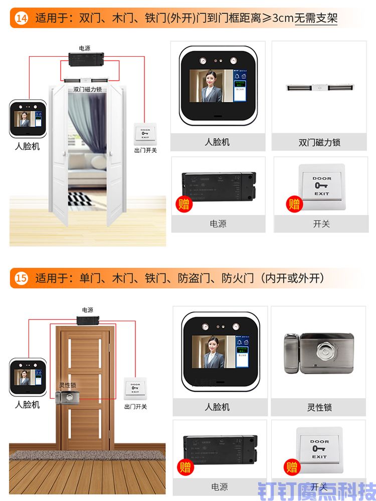粵控動(dòng)態(tài)人臉門禁機(jī)(圖14)