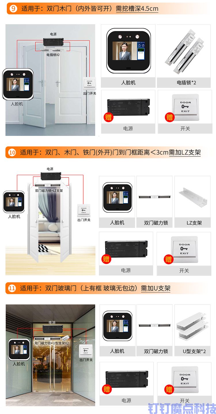 粵控動(dòng)態(tài)人臉門禁機(jī)(圖12)