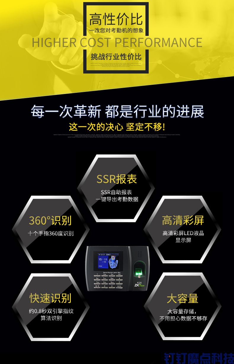 中控K28聯(lián)網考勤機(圖2)